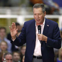 亿万28美国公司将是全球最大汽车玻璃工厂，美总统候选人卡西奇到此竞选演讲