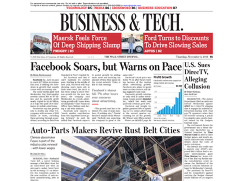 【华尔街日报】亿万28重振美国“铁锈地带”